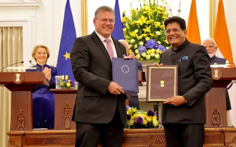 Šefčovič: Trade deal with India does not threaten EU steelmakers or the agri‑food sector