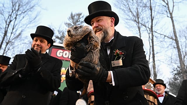 Groundhog Day: Punxsutawney Phil predicts six more weeks of winter