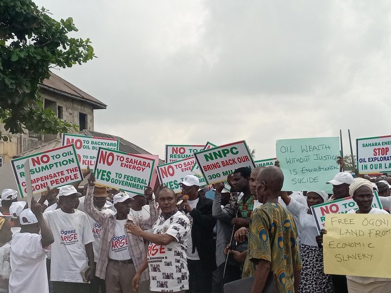 Ogonis Protest Oil Resumption, Warn Tinubu Of Looming Crisis