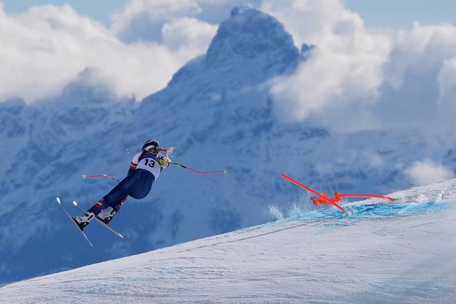 Lindsey Vonn’s Olympic comeback ends in a violent crash