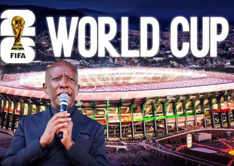 ‘It’s not safe’: Malema tells Saffas to BOYCOTT FIFA World Cup