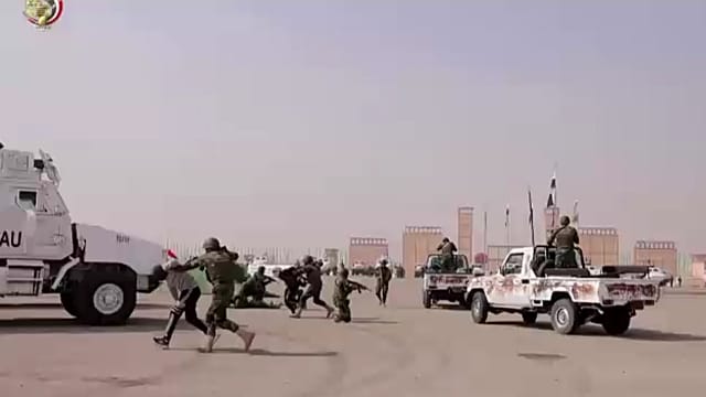 Egyptian troops take part in training ahead of AU deployment in Somalia