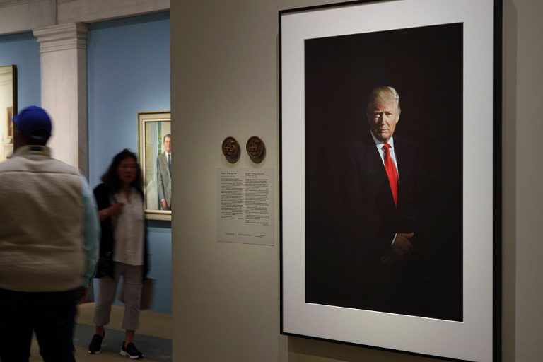 Trump’s legacy reflected in war over his portrait