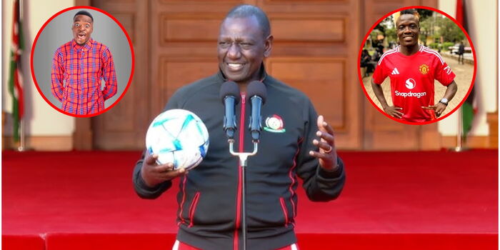 Ruto Offers to Fly Man United & Arsenal Superfans to UK