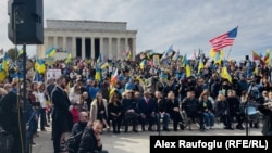 Ukraine Supporters Rally in Washington, Call for ‘Rock-Solid’ Western Unity