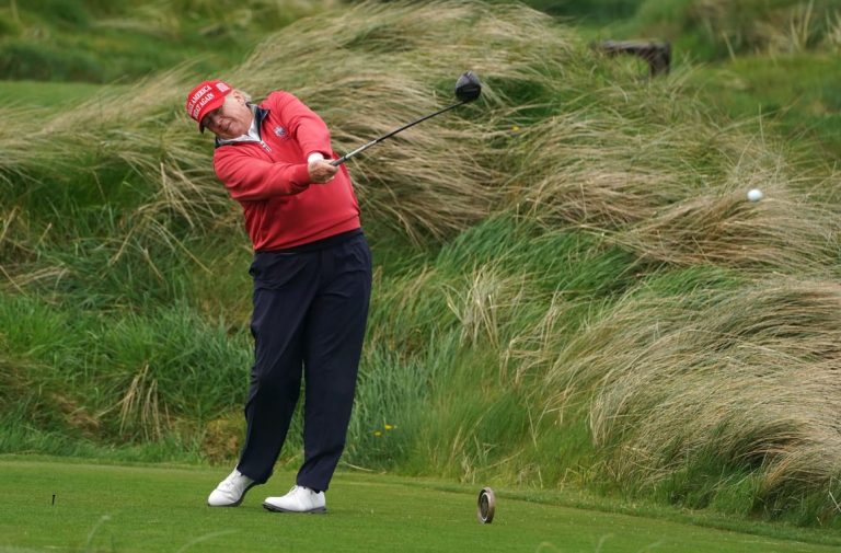 Trump gets his Irish ballroom — if he can save a snail