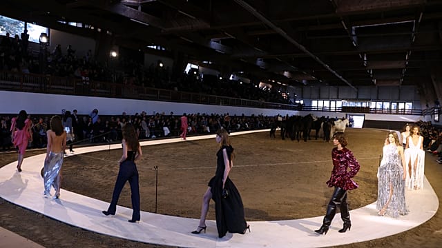 Gabon fashion designer brings traditional raffia to Paris runways
