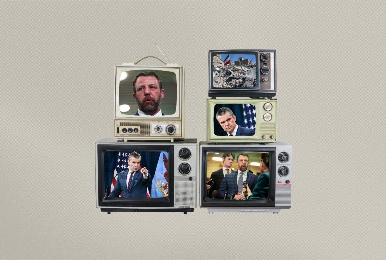 Trump’s cable-news Cabinet tries to sell a war