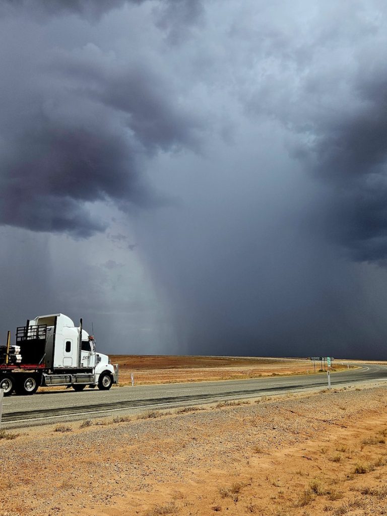 Rain brings relief and road closures after record heatwave in SA