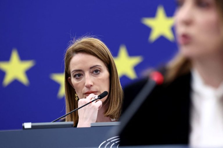 Far right says EU Parliament chief Metsola broke deal on tribute to slain French activist
