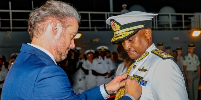 KDF Boss Honoured with France’s Top Military Award