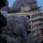 Lebanon: Israeli airstrike flattens Beirut apartment block, killing at least six