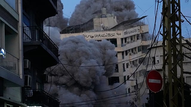Lebanon: Israeli airstrike flattens Beirut apartment block, killing at least six