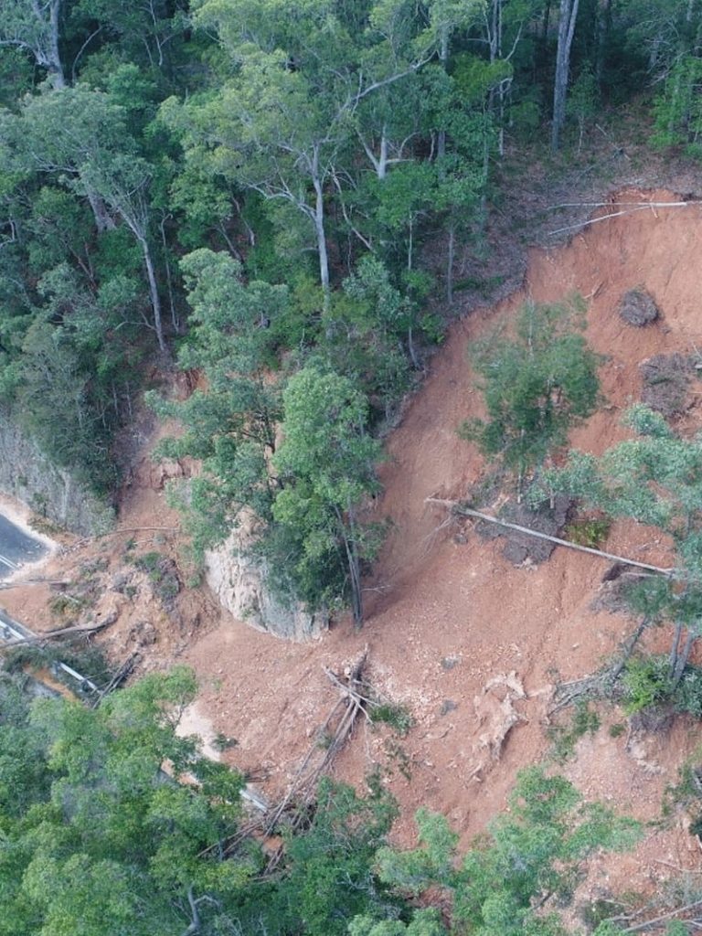 Solution for road on mountainside that ‘is essentially falling off’