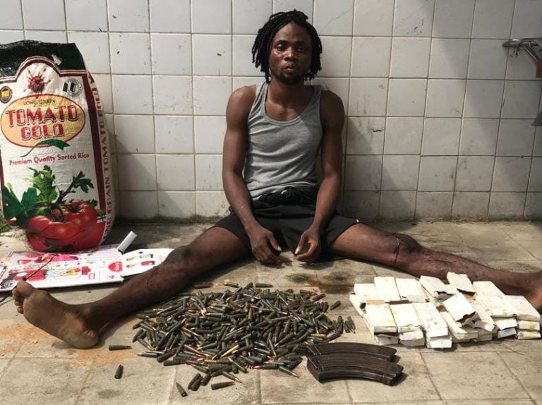 DSS Arrests Suspected Gunrunner, Recover 832 Rounds Of Live Ammunition