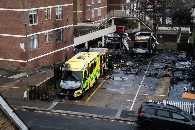 Jewish ambulances set on fire in London ‘antisemitic hate crime’