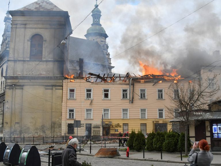 Russia hits Ukraine with rare daytime barrage as new offensive begins