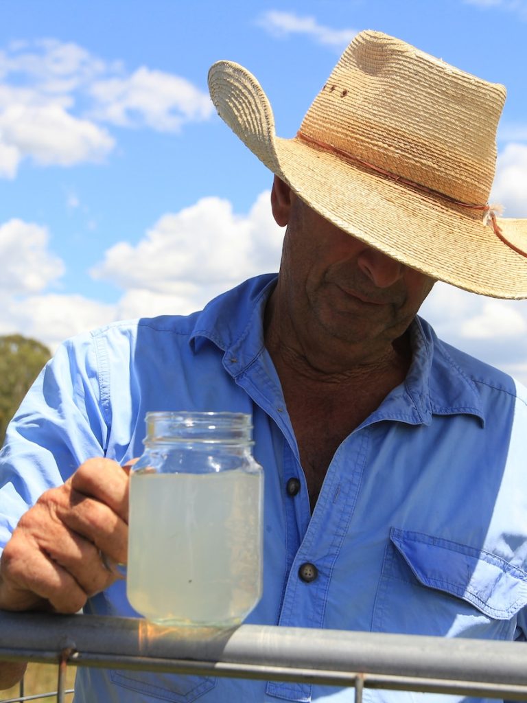 Farmers rally against 96 million litres per year water extraction and bottling facility