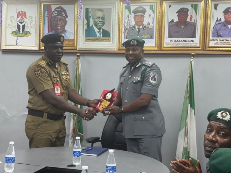 NDLEA, Nigeria Customs Service Strengthen Ties As New Tincan Commander Visits KLT Command