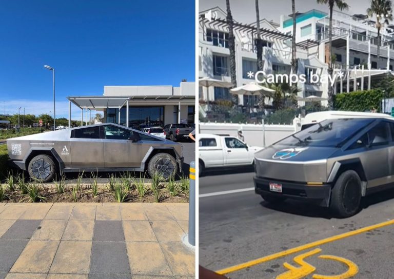 Another Cybertruck spotted in South Africa – THIS is who owns it