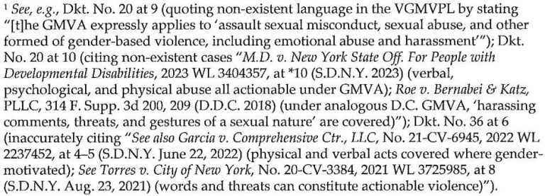Former Fox Anchor Andrea Tantaros’s Court Filings Contained Inaccurate Citations; Court Suspects AI Hallucinations