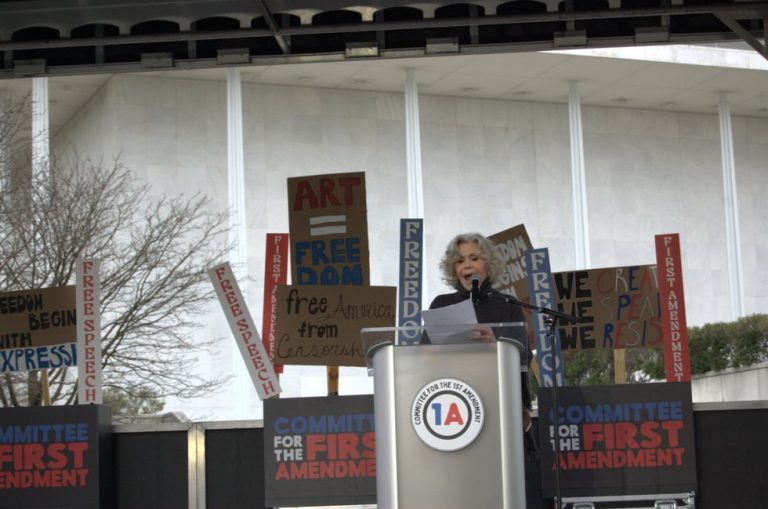 Hollywood Stars Join Together to Defend  the First Amendment