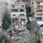 Video captures Iranian missile striking residential building in Haifa