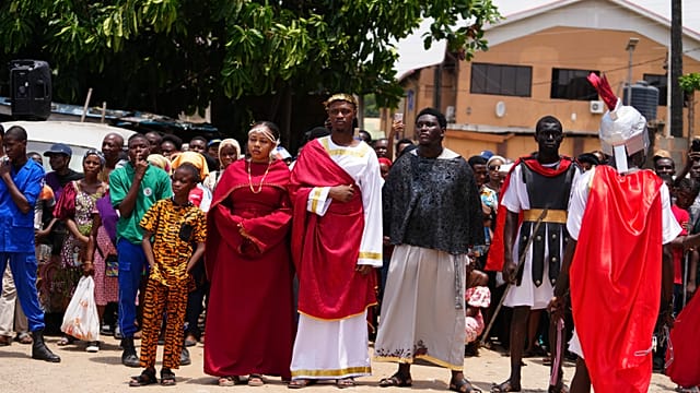 Nigerian worshippers celebrate Easter under tight security after deadly attack