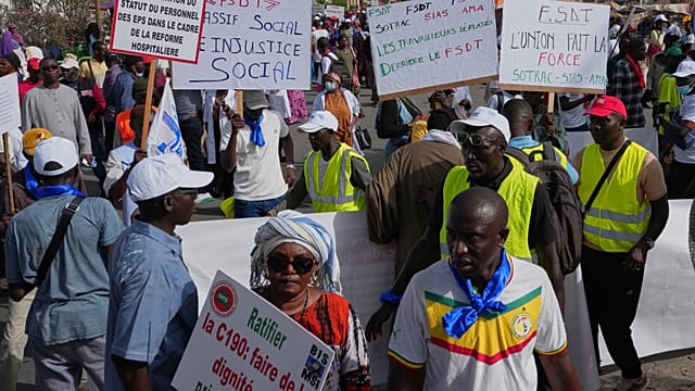 Senegal protesters rally over cost of living and debt crisis