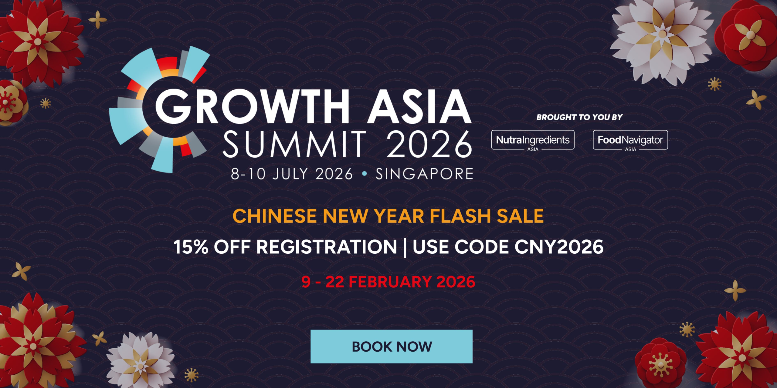 Growth Asia Summit 2026: Don’t miss out on 15% CNY promo