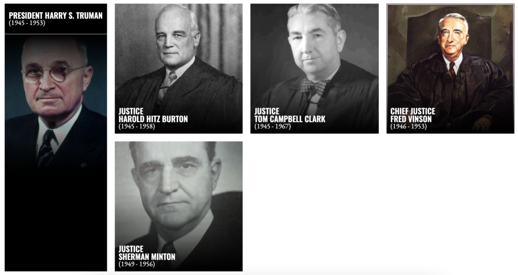 Today in Supreme Court History: April 12, 1945