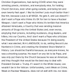 Trump: With God on his side? 