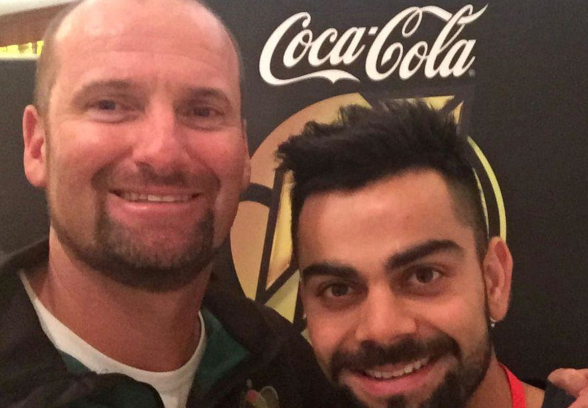 EXCLUSIVE | John-Laffnie de Jager swaps tennis racquet for cricket bat