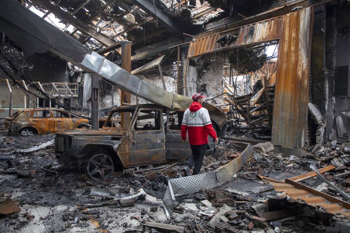 Trump Says Jesus Photo Shows Him as Red Cross Doctor — a Group Bombed in His War