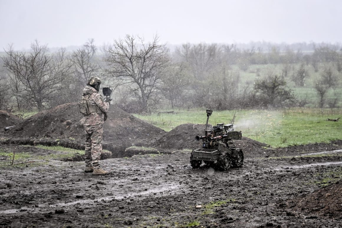Robots captured Russian army positions for first time in history, Zelenskyy says