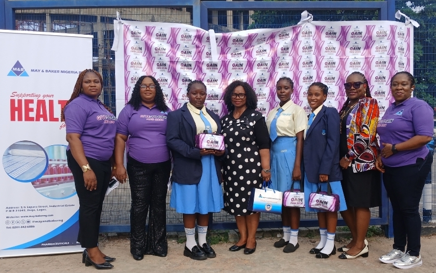 IWD: May&Baker Female Staff Champion Mentorship, Hygiene Awareness For Lagos Schoolgirls   
