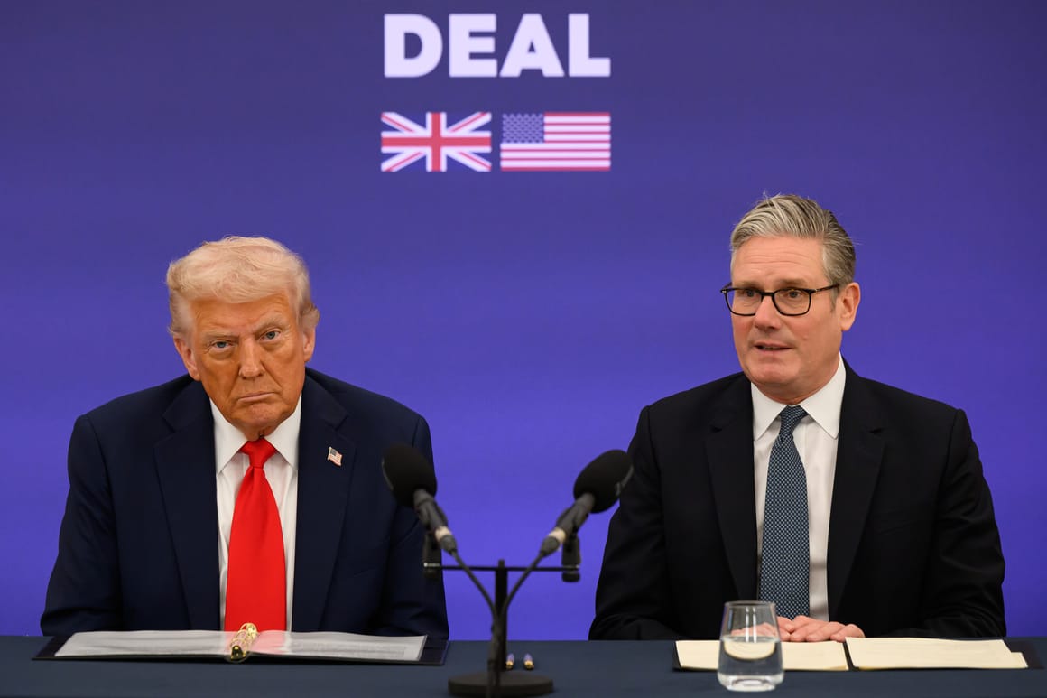 Trump threatens to unpick trade deal over Starmer’s Iran war opposition