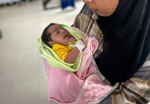 War Pollutants May Be Poisoning a Generation of Mothers and Their Babies in Gaza