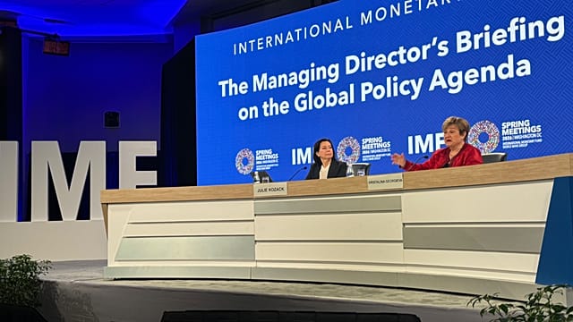 “The IMF’ mission is to help countries help themselves”