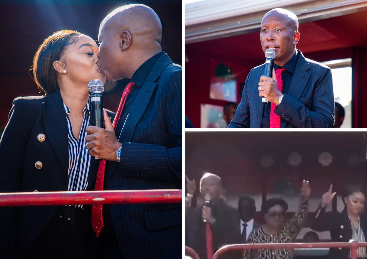 [Watch] Malema and wife sing ‘Kill The Boer’ after court