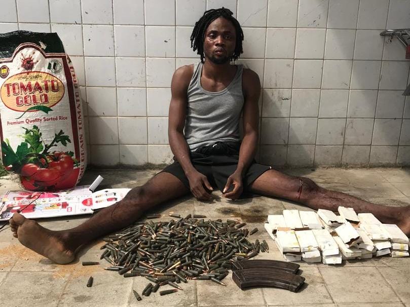DSS Arrests Suspected Gunrunner, Recover 832 Rounds Of Live Ammunition