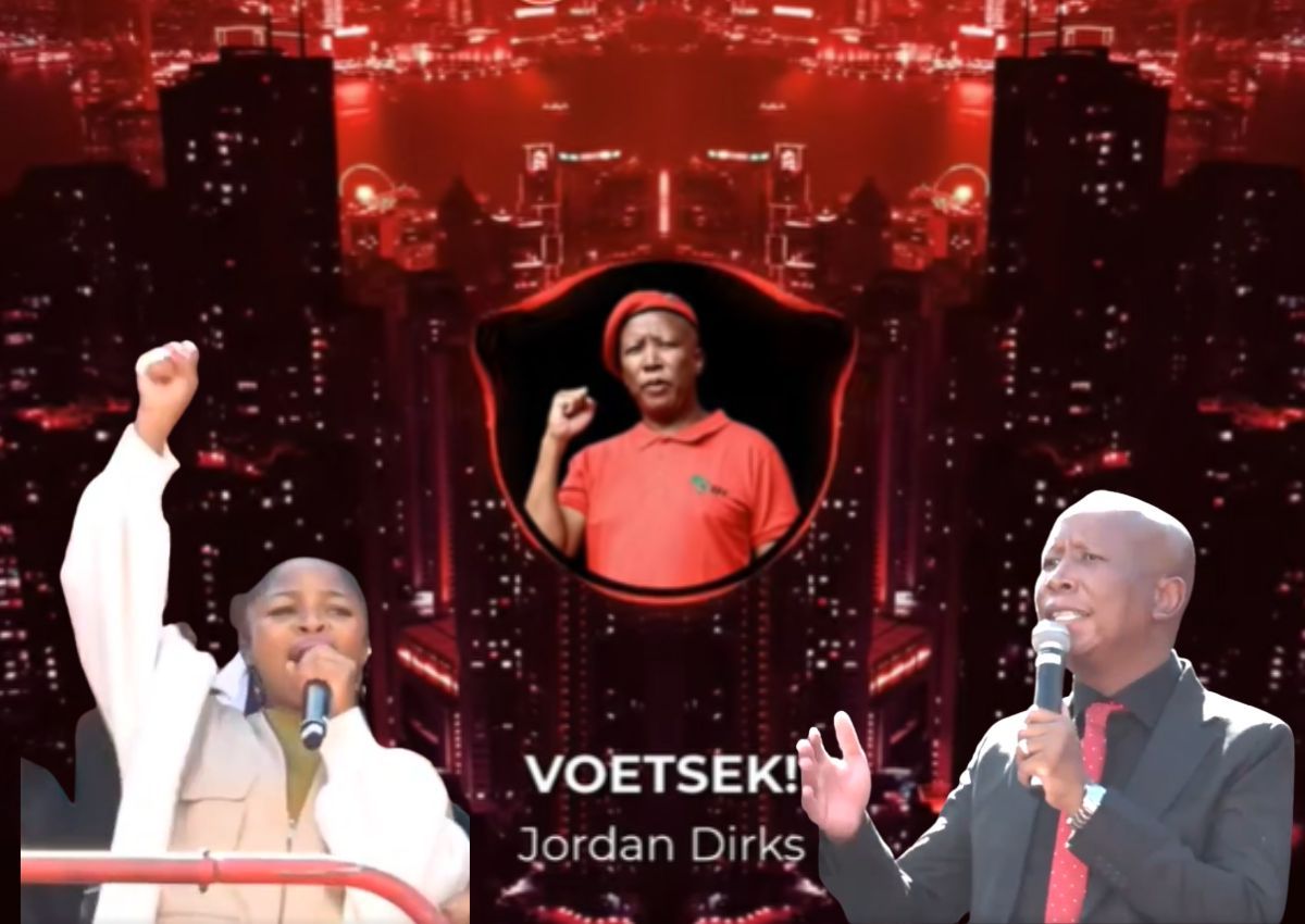 ‘Voets*k!’: EFF clip becomes a viral song [watch]