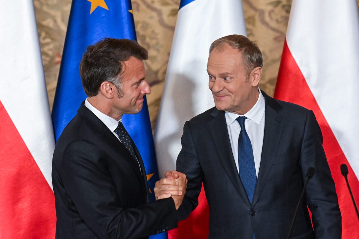 Tusk and Macron discuss joint nuclear exercises