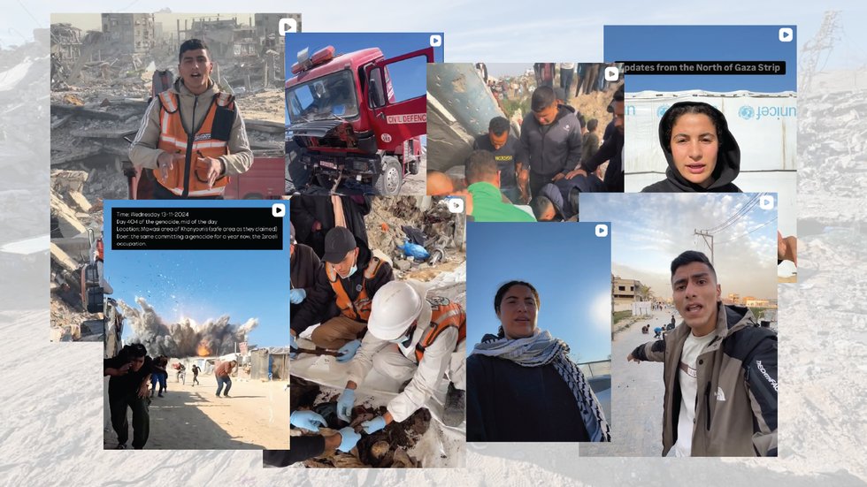 Citizen Journalists Shine a Light on Gaza