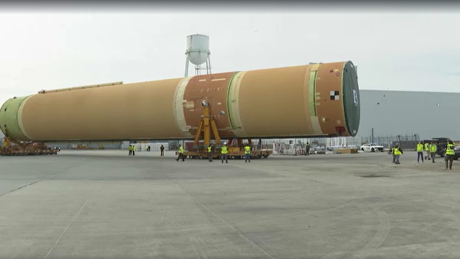 NASA rolls out key Artemis III rocket stage for 2027 Moon mission