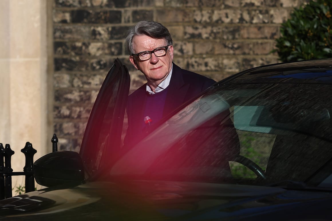 UK allies dismayed by Mandelson vetting meltdown