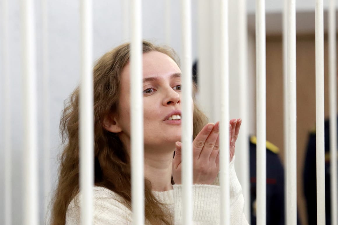 Trump got her out of a KGB prison. Now she needs him to help free her husband.