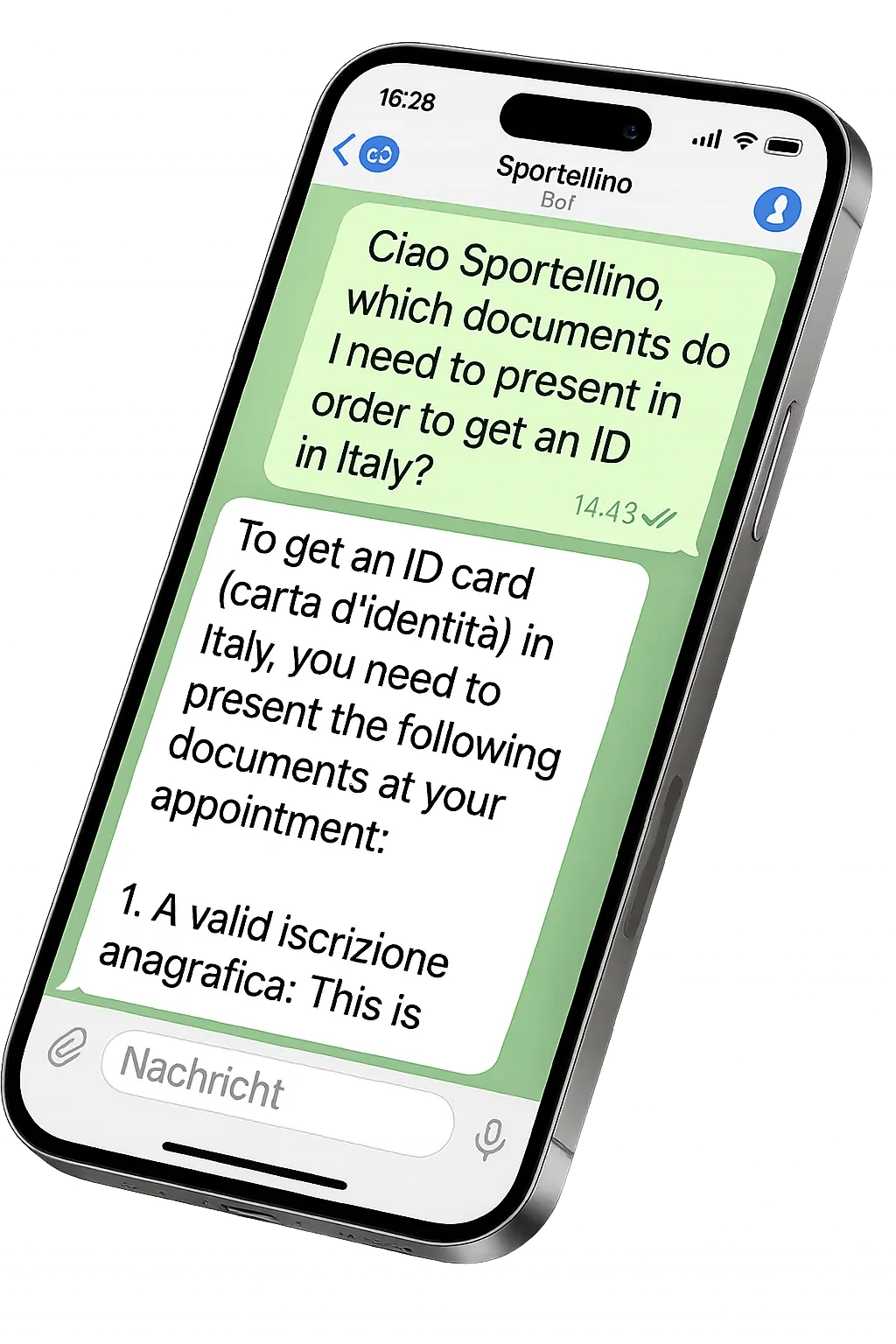 ‘Sportellino’ is an AI chatbot who helps migrants navigate the maze of Italian bureaucracy