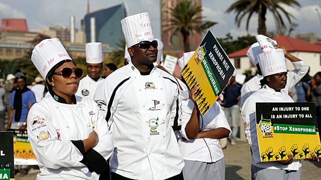 South Africa vows crackdown on xenophobic attacks after Ghana protest