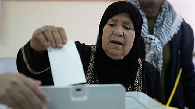 West Bank and part of Gaza vote in first municipal elections since war